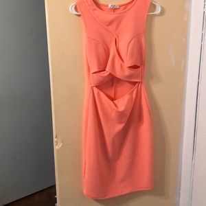 Coral dress